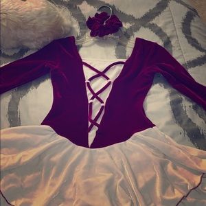 Kids figure skating dress